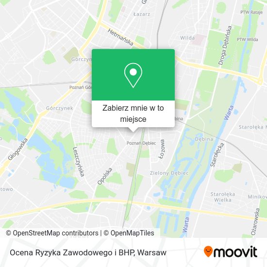 Mapa Ocena Ryzyka Zawodowego i BHP