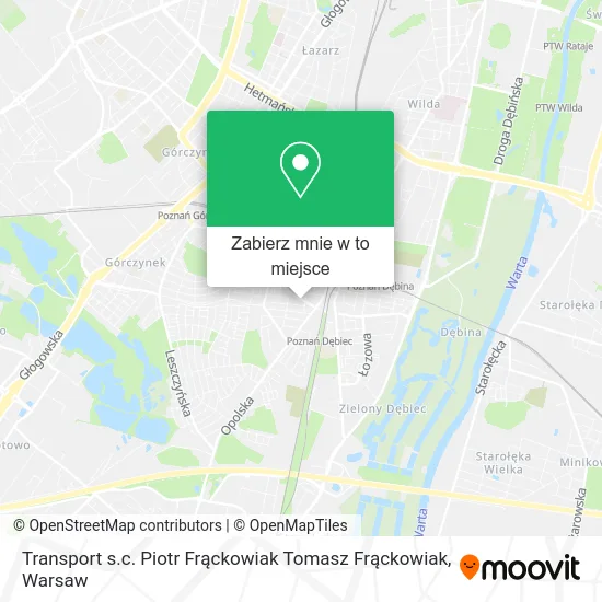 Mapa Transport s.c. Piotr Frąckowiak Tomasz Frąckowiak