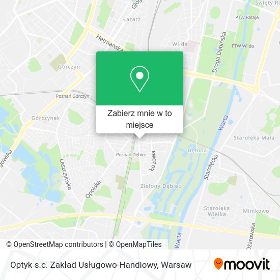Mapa Optyk s.c. Zakład Usługowo-Handlowy