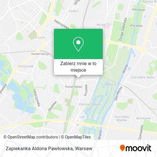 Mapa Zapiekanka Aldona Pawłowska