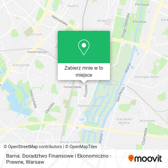 Mapa Barna. Doradztwo Finansowe i Ekonomiczno - Prawne