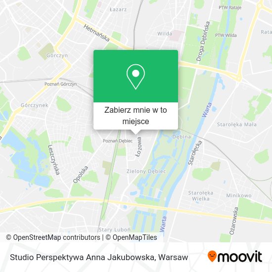 Mapa Studio Perspektywa Anna Jakubowska