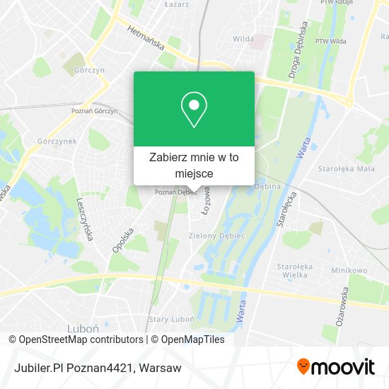 Mapa Jubiler.Pl Poznan4421