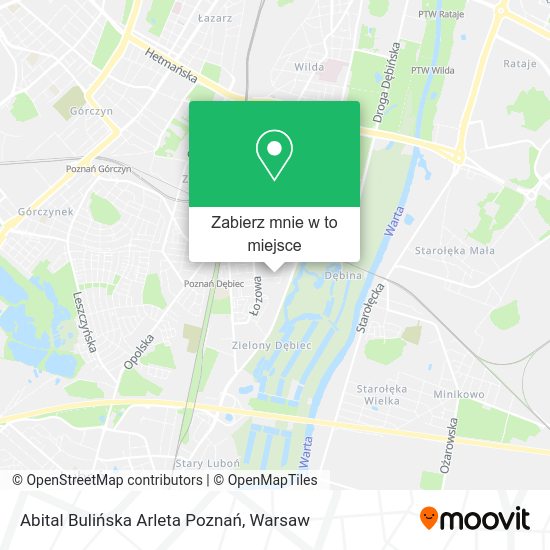 Mapa Abital Bulińska Arleta Poznań