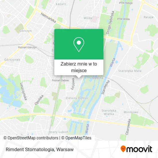 Mapa Rimdent Stomatologia
