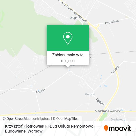 Mapa Krzysztof Płotkowiak Fj-Bud Usługi Remontowo-Budowlane