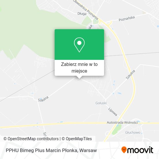 Mapa PPHU Bimeg Plus Marcin Płonka