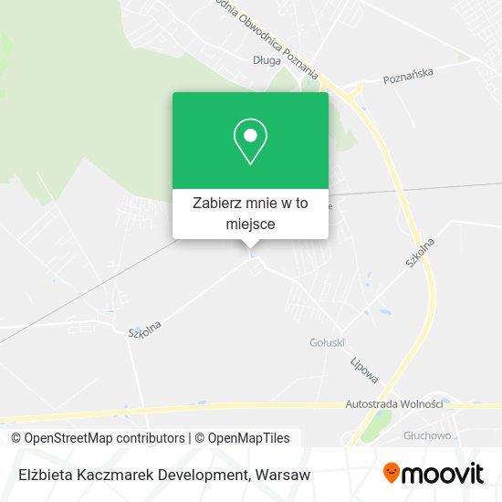 Mapa Elżbieta Kaczmarek Development