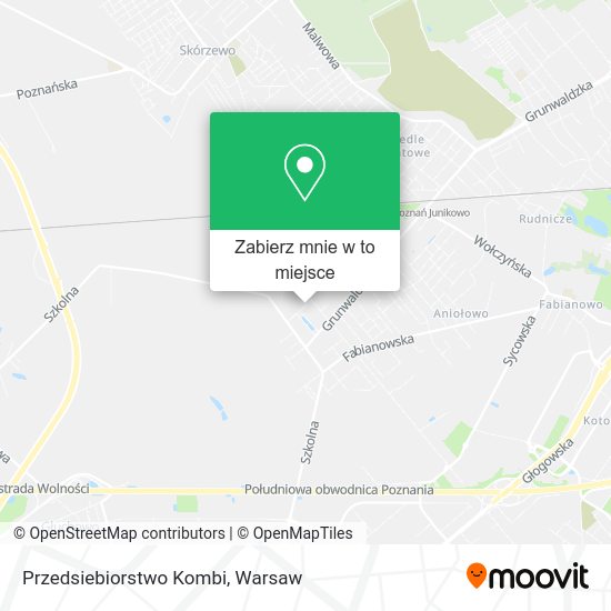 Mapa Przedsiebiorstwo Kombi