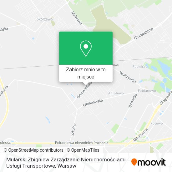 Mapa Mularski Zbigniew Zarządzanie Nieruchomościami Usługi Transportowe