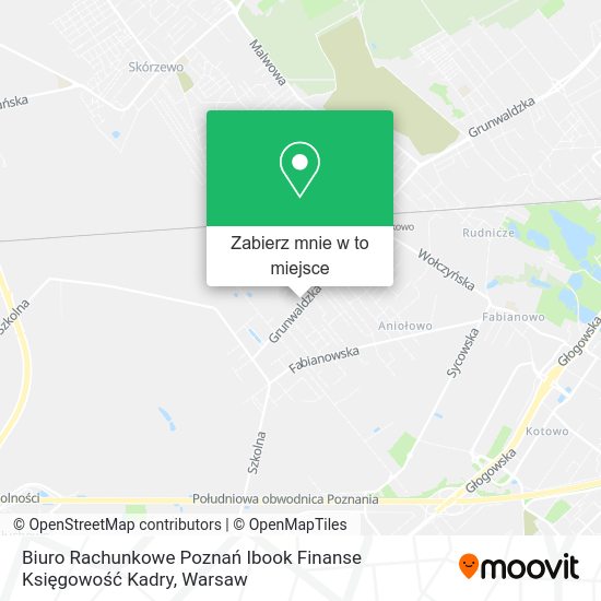 Mapa Biuro Rachunkowe Poznań Ibook Finanse Księgowość Kadry