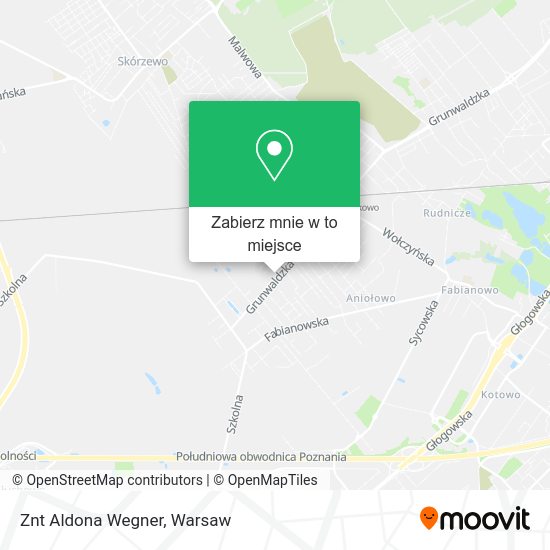 Mapa Znt Aldona Wegner