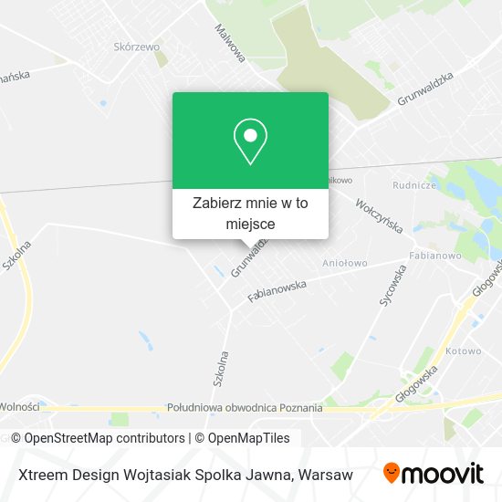 Mapa Xtreem Design Wojtasiak Spolka Jawna