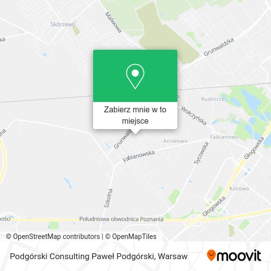 Mapa Podgórski Consulting Paweł Podgórski