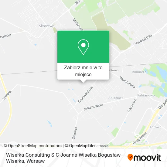 Mapa Wisełka Consulting S C Joanna Wisełka Bogusław Wisełka