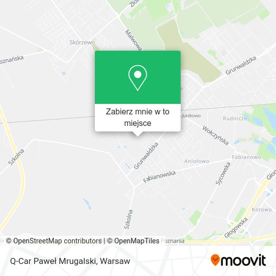 Mapa Q-Car Paweł Mrugalski