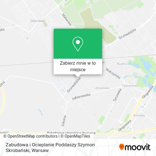 Mapa Zabudowa i Ocieplanie Poddaszy Szymon Skrobański