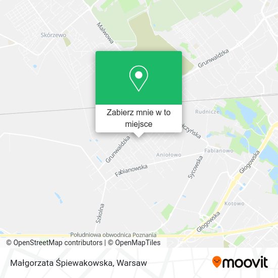 Mapa Małgorzata Śpiewakowska