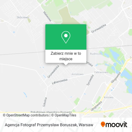 Mapa Agencja Fotograf Przemysław Boruszak