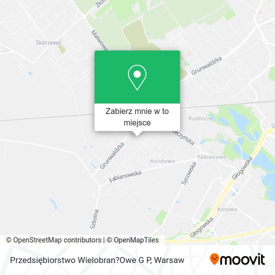 Mapa Przedsiębiorstwo Wielobran?Owe G P