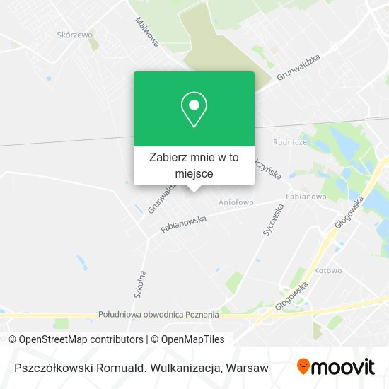 Mapa Pszczółkowski Romuald. Wulkanizacja