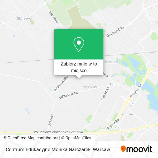 Mapa Centrum Edukacyjne Monika Garczarek