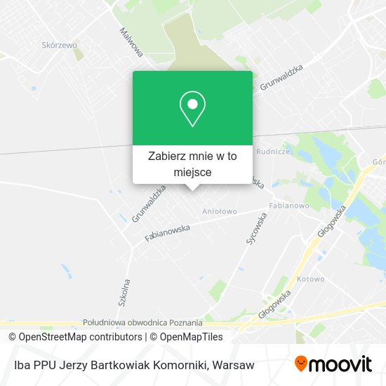 Mapa Iba PPU Jerzy Bartkowiak Komorniki