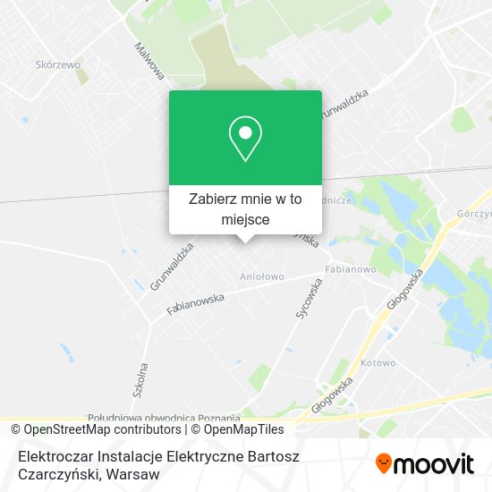 Mapa Elektroczar Instalacje Elektryczne Bartosz Czarczyński