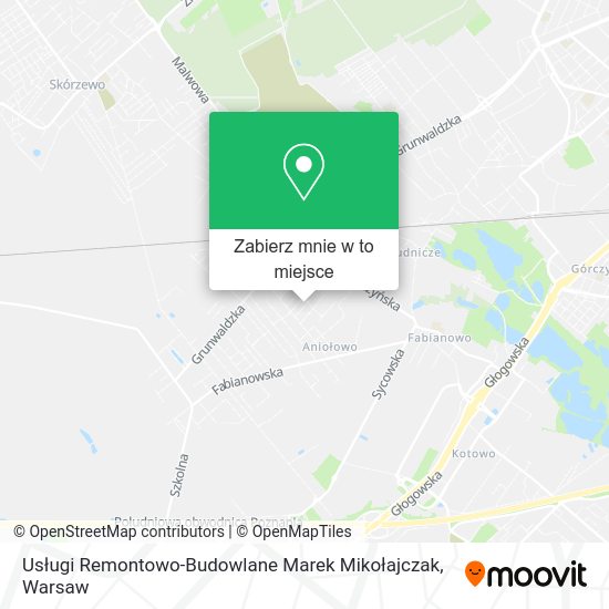 Mapa Usługi Remontowo-Budowlane Marek Mikołajczak