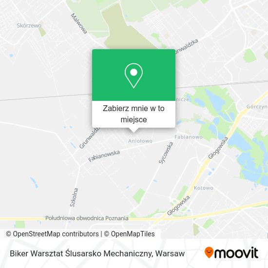 Mapa Biker Warsztat Ślusarsko Mechaniczny