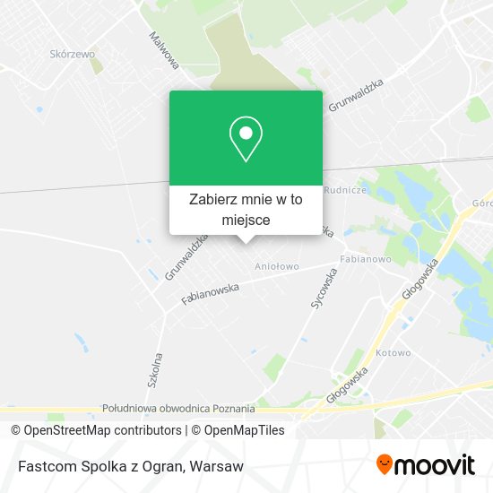 Mapa Fastcom Spolka z Ogran