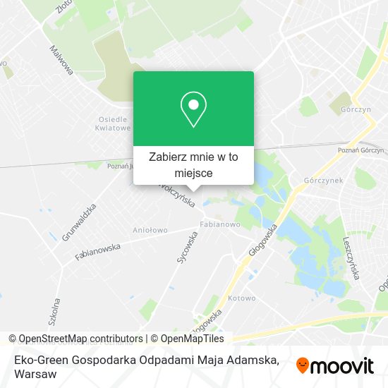 Mapa Eko-Green Gospodarka Odpadami Maja Adamska