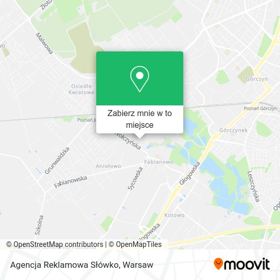 Mapa Agencja Reklamowa Słówko