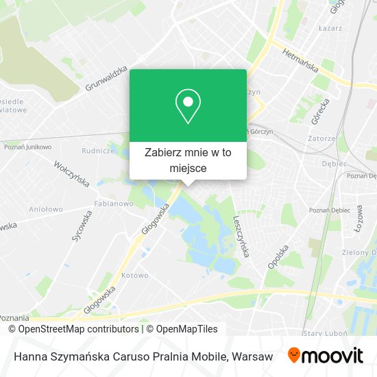 Mapa Hanna Szymańska Caruso Pralnia Mobile