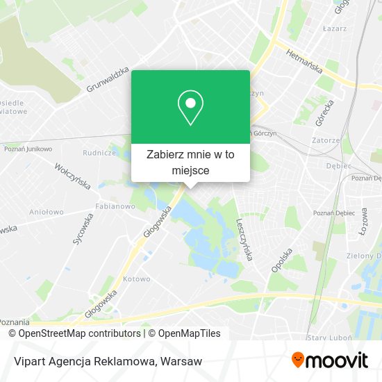 Mapa Vipart Agencja Reklamowa