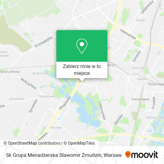 Mapa Sk Grupa Menadżerska Sławomir Żmudzin