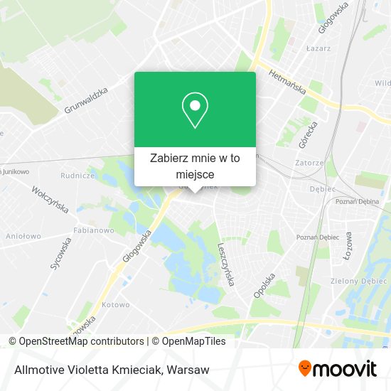 Mapa Allmotive Violetta Kmieciak