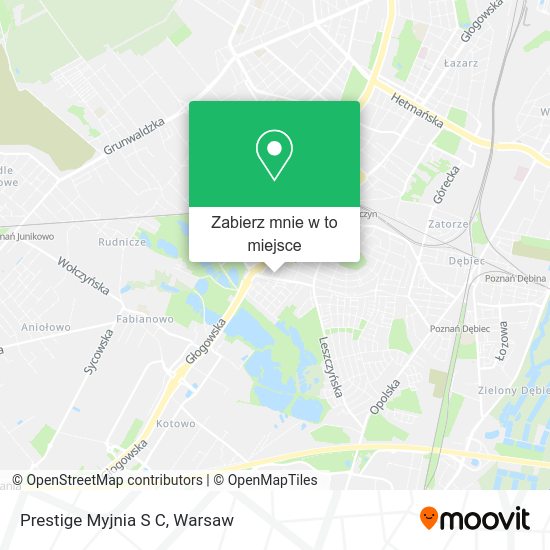 Mapa Prestige Myjnia S C