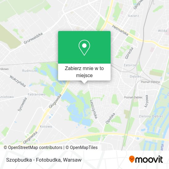 Mapa Szopbudka - Fotobudka