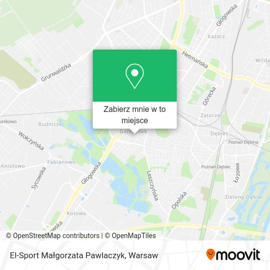 Mapa El-Sport Małgorzata Pawlaczyk