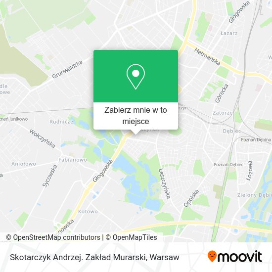 Mapa Skotarczyk Andrzej. Zakład Murarski