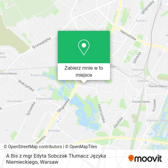 Mapa A Bis z mgr Edyta Sobczak Tłumacz Języka Niemieckiego