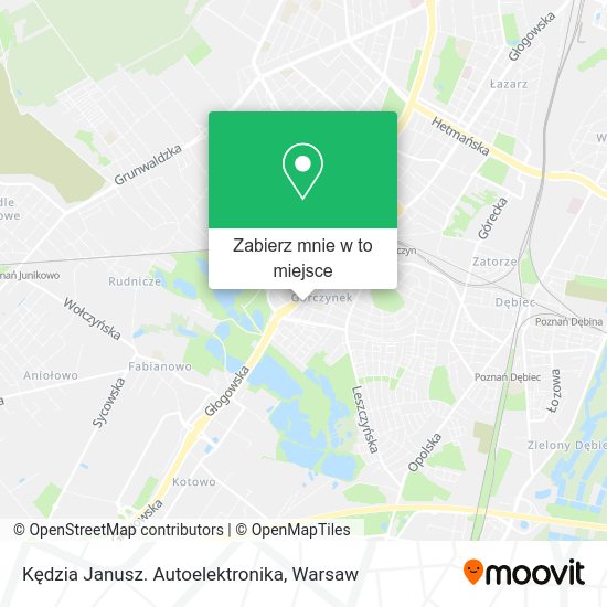 Mapa Kędzia Janusz. Autoelektronika