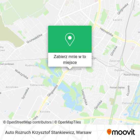 Mapa Auto Rozruch Krzysztof Stankiewicz