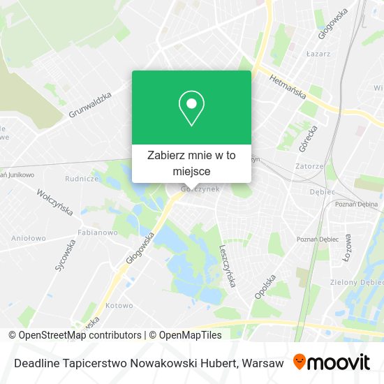 Mapa Deadline Tapicerstwo Nowakowski Hubert