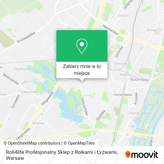 Mapa Roll4life Profesjonalny Sklep z Rolkami i Łyżwami