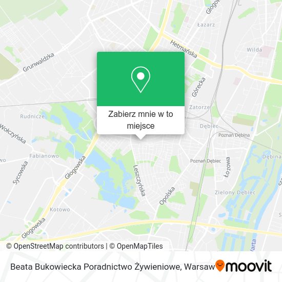 Mapa Beata Bukowiecka Poradnictwo Żywieniowe