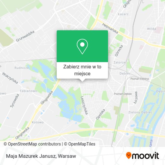 Mapa Maja Mazurek Janusz