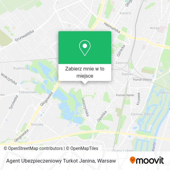 Mapa Agent Ubezpieczeniowy Turkot Janina