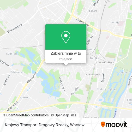 Mapa Krajowy Transport Drogowy Rzeczy